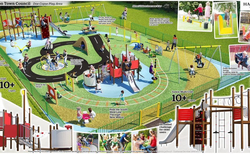 New Play Park for New Milton